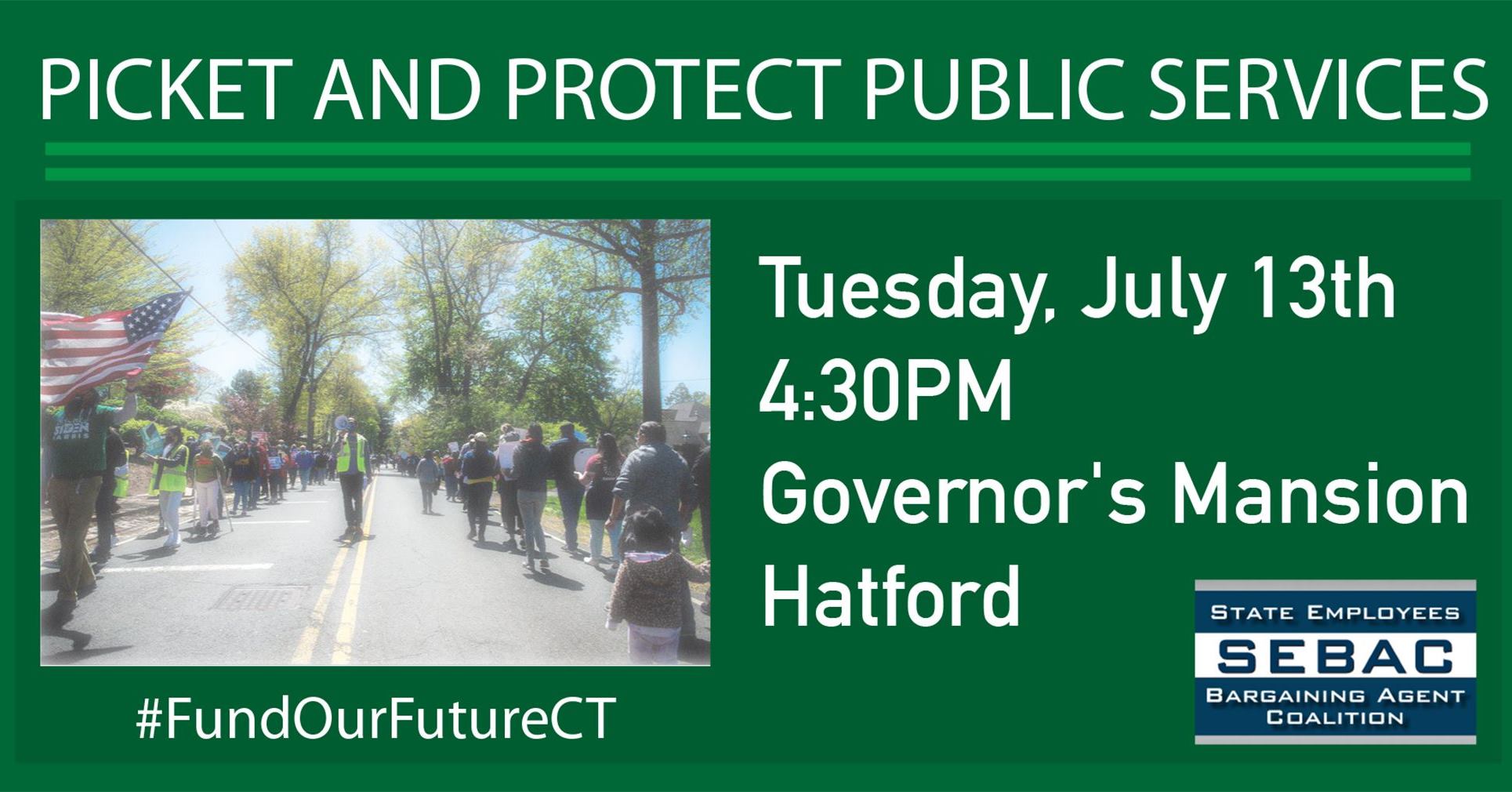 SEBAC unions to picket governor’s mansion over contract negotiations