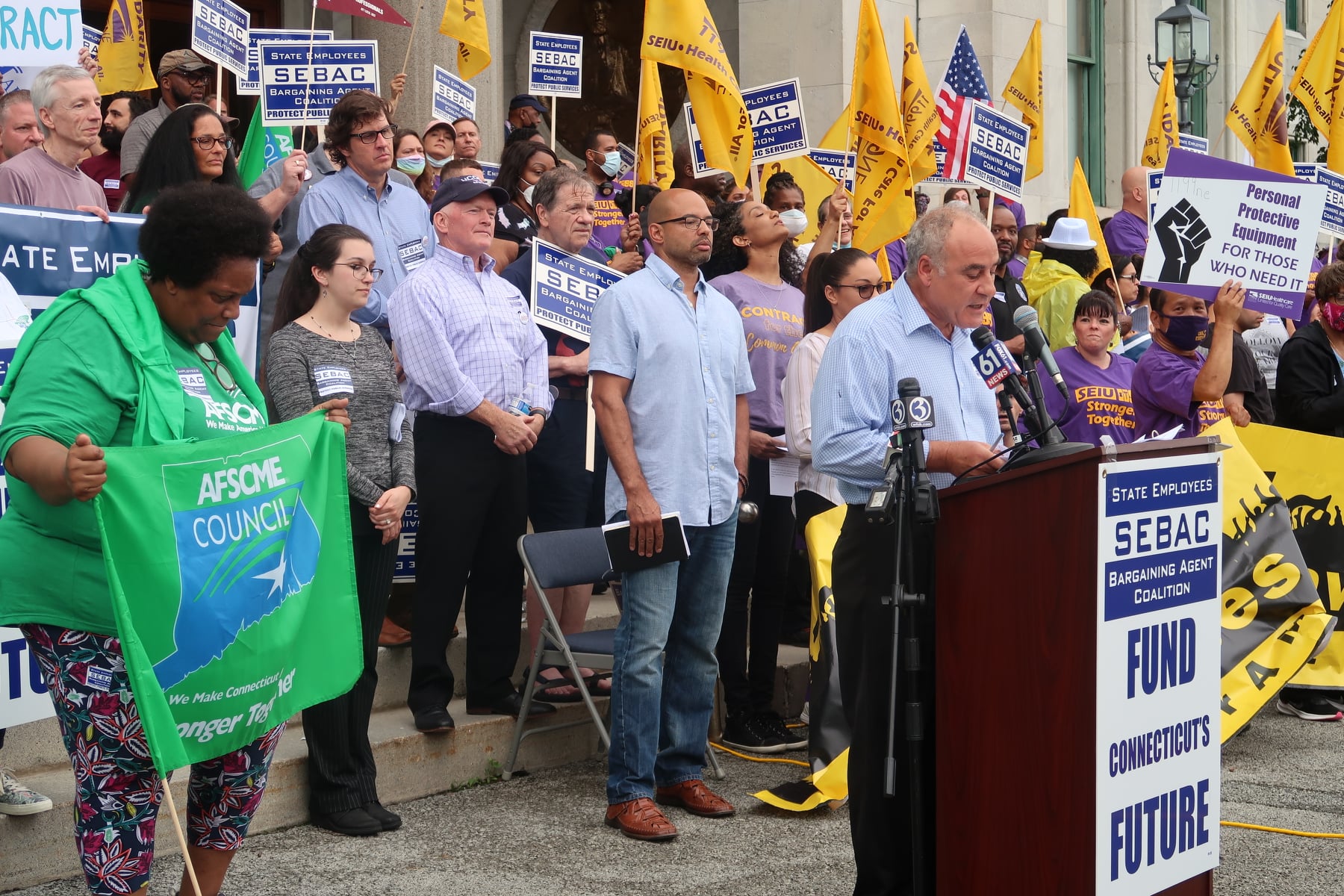 Connecticut state employee unions willing to “explore positive issues” in SEBAC Agreement but will make no concessions