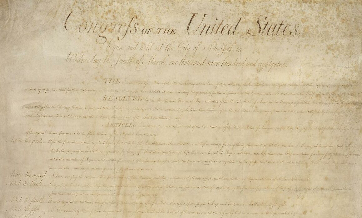 When Connecticut Ratified the Bill of Rights in 1939