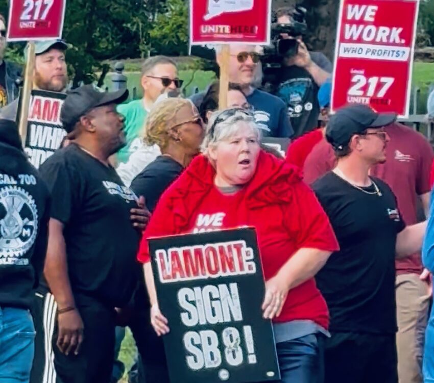 Screaming for Subsidies: Unions Throw Public Tantrum Outside Governor’s Mansion