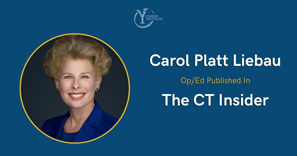 YI President Carol Platt Liebau Featured in The CT Insider