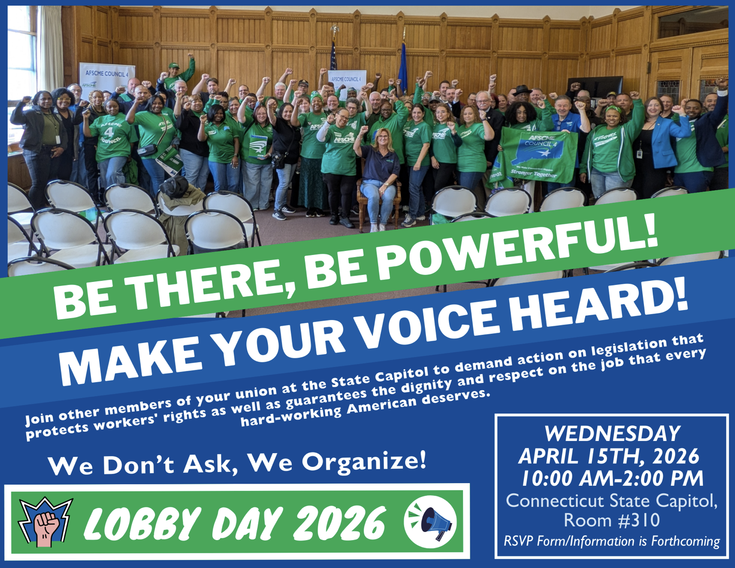 Government Union Urges Members to Lobby Lawmakers During Business Hours